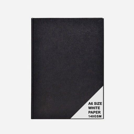 CLAIREFONTAINE Goldline White Paper Portrait Sketchbook 140gsm A6 x 64