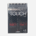 SHINHAN Touch Twin Marker Warm Grey Set x 6