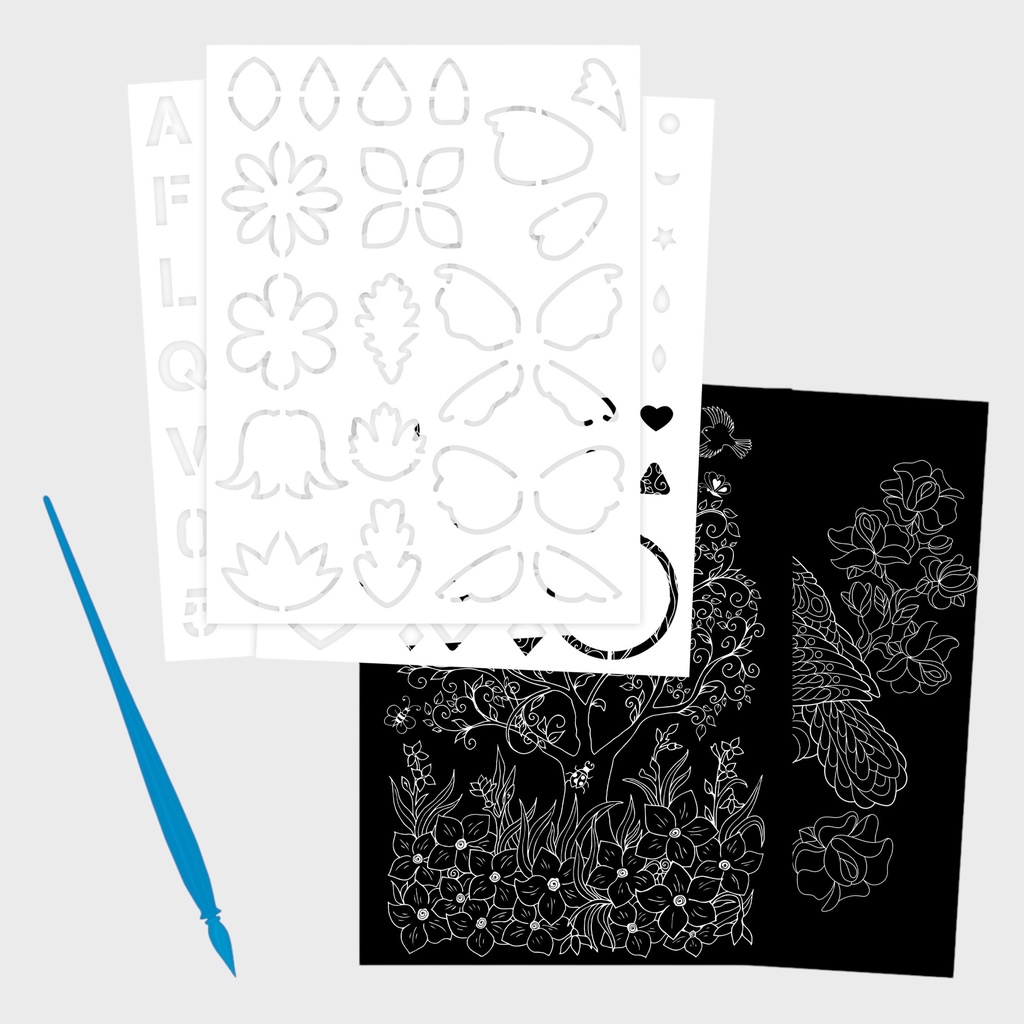 HINKLER Kaleidoscope Etch Art Creations Brilliant Nature