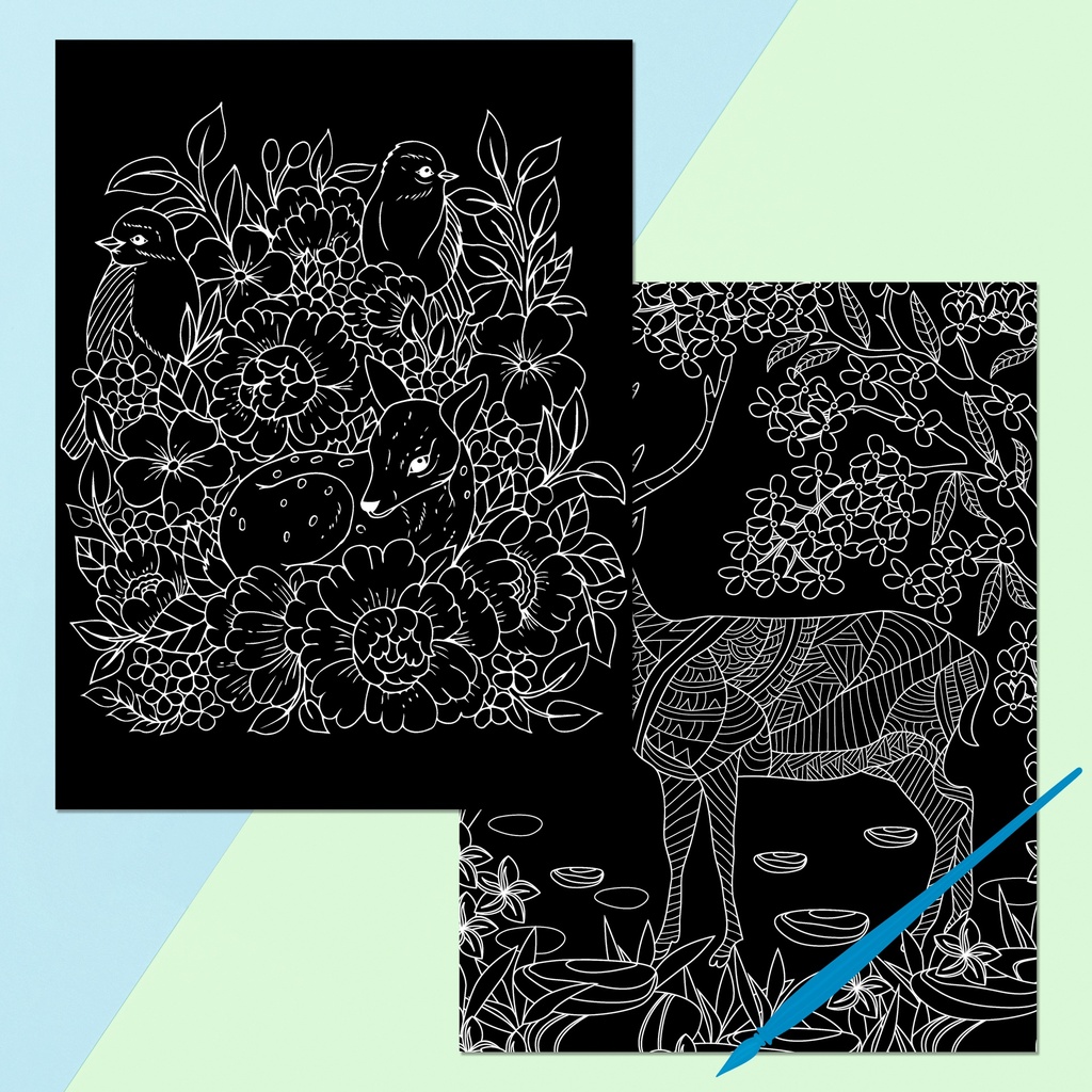 HINKLER Kaleidoscope Etch Art Creations Brilliant Nature