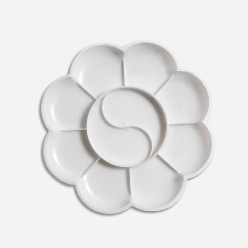 OVJ 10-Well Flower Plastic Palette