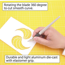 NT SW-600GP Swivel Art Knife