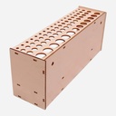 OVJ Wooden Puzzle Brush Holder