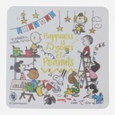 OVJ Matt White Ceramic Tile Coaster (Cork Base Included)