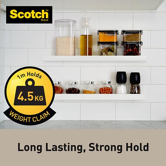 3M Scotch Strong Double-Sided Mounting Tape 12mm x 4m