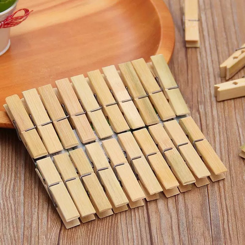 OVJ Bamboo Wooden Peg 60mm x 20