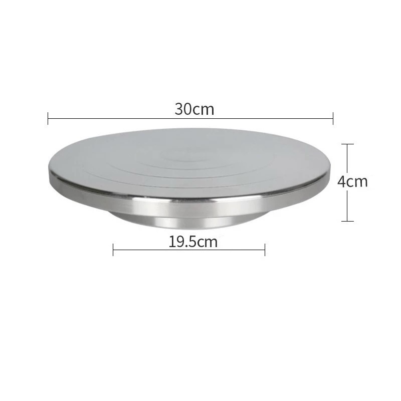 OVJ Stainless Steel Pottery Turntable 30cm