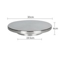 OVJ Stainless Steel Pottery Turntable 30cm