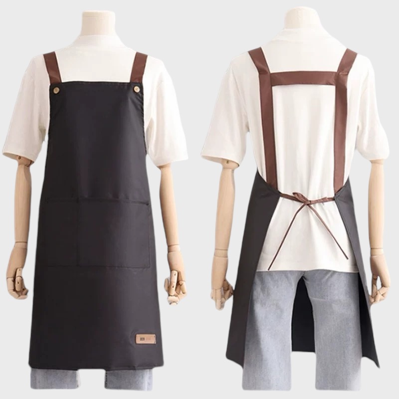 OVJ Waterproof Apron 46cm x 60cm Black