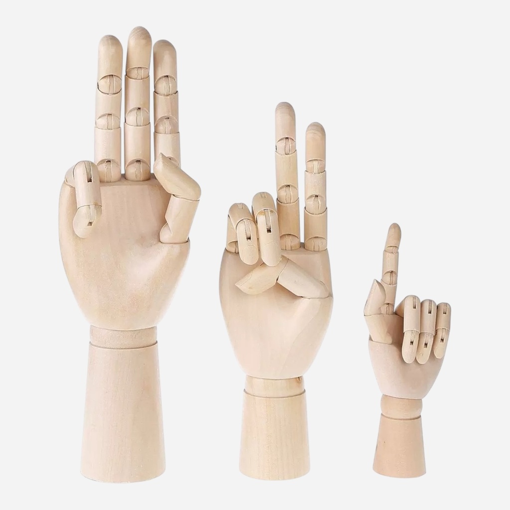 OVJ Wooden Left Hand 12”