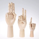 OVJ Wooden Right Hand 10”