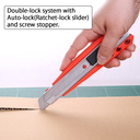 NT L-500RP Auto Lock 18mm Blade Cutter