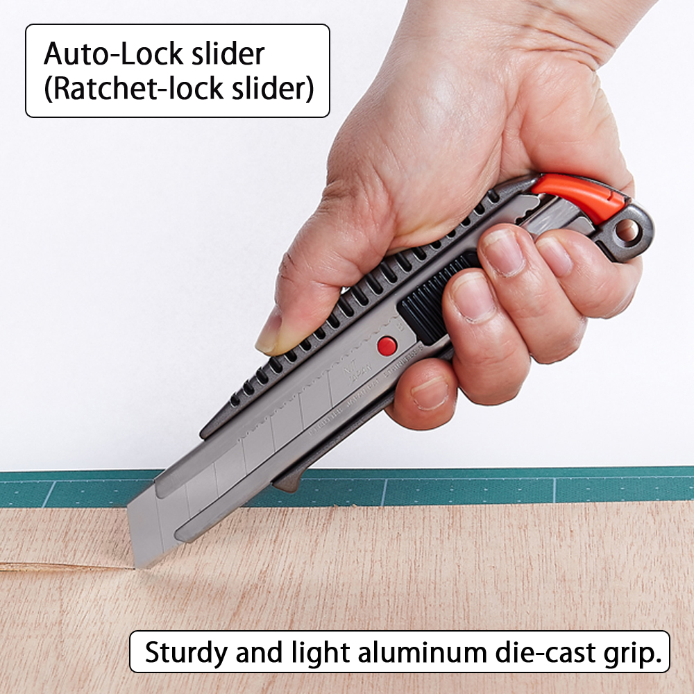 NT L-500GRP Aluminium Auto Lock 18mm Blade Cutter