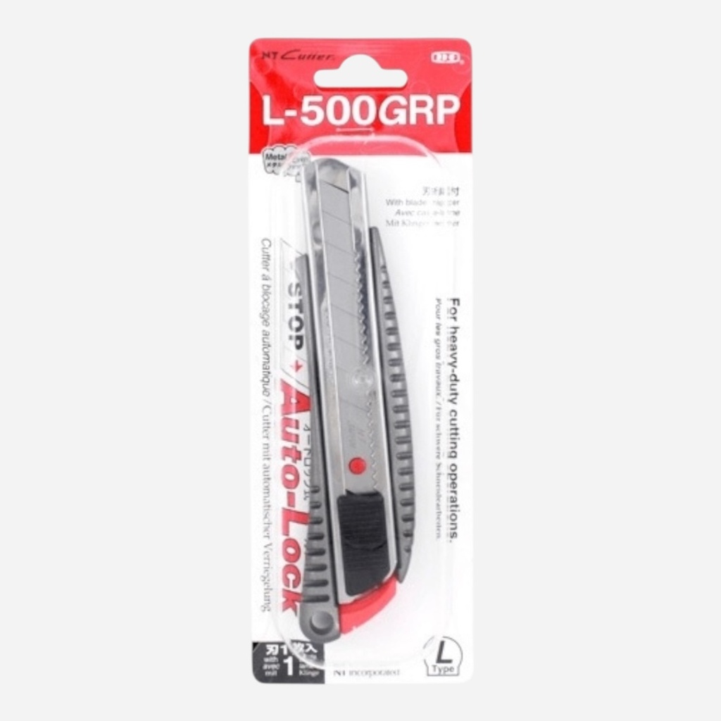 NT L-500GRP Aluminium Auto Lock 18mm Blade Cutter
