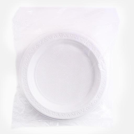 OVJ Round Plastic Plate 7” x 50
