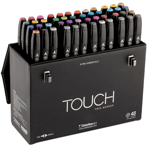 SHINHAN Touch Twin Marker Set x 48