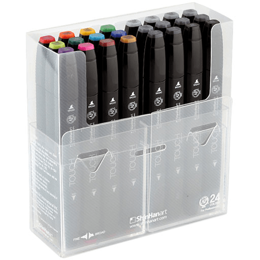 SHINHAN Touch Twin Marker Set x 24