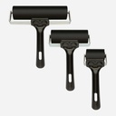 OVJ Black Rubber Ink Roller 10cm