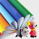 OVJ Corrugated Quilling Paper 120gsm 1cm x 34cm x 60