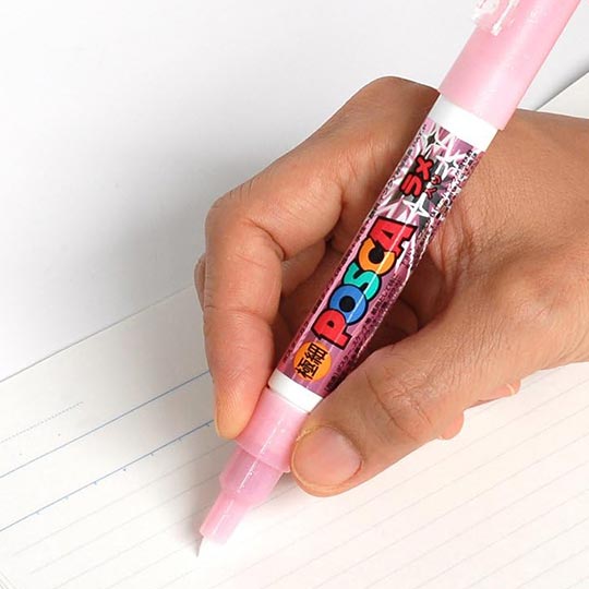 UNI Posca Glitter Marker Extra Fine Tip Set x 7