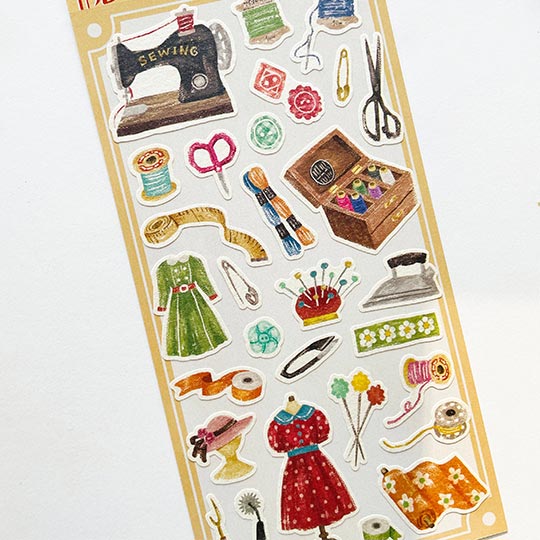 MIND WAVE Nostalgia Sticker Dressmaker's Store