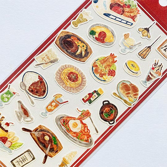 MIND WAVE Nostalgia Sticker Restaurant