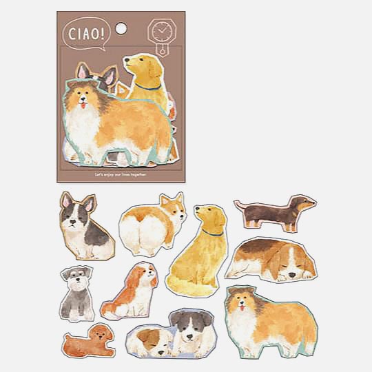 MIND WAVE Sticker Dog Ciao