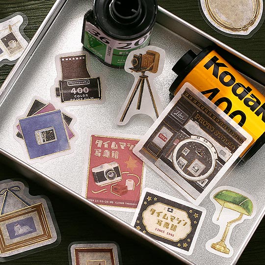 BGM Deco Flake Sticker Time and Space Photo Studio