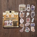 BGM Deco Flake Sticker Kurokoneko Tanteisha