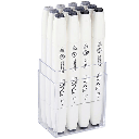 SHINHAN Touch Brush Twin Marker Cool Grey Set x 12