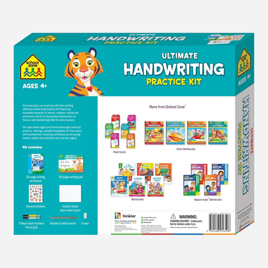 HINKLER School Zone Handwriting Ultimate Learning Kit