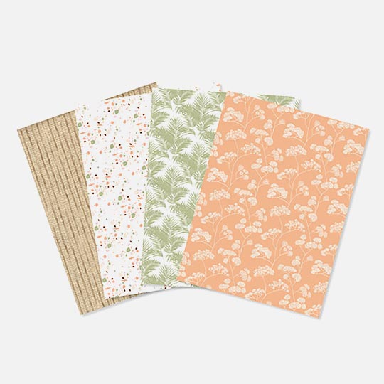 DECOPATCH Mix & Patch Terracotta x 4 Set