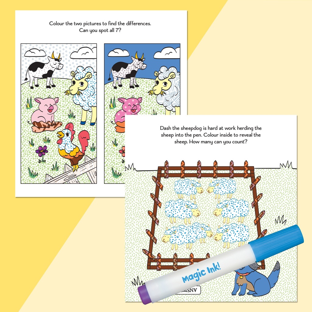 HINKLER Inkredibles Magic Reveal - Farmyward Fun