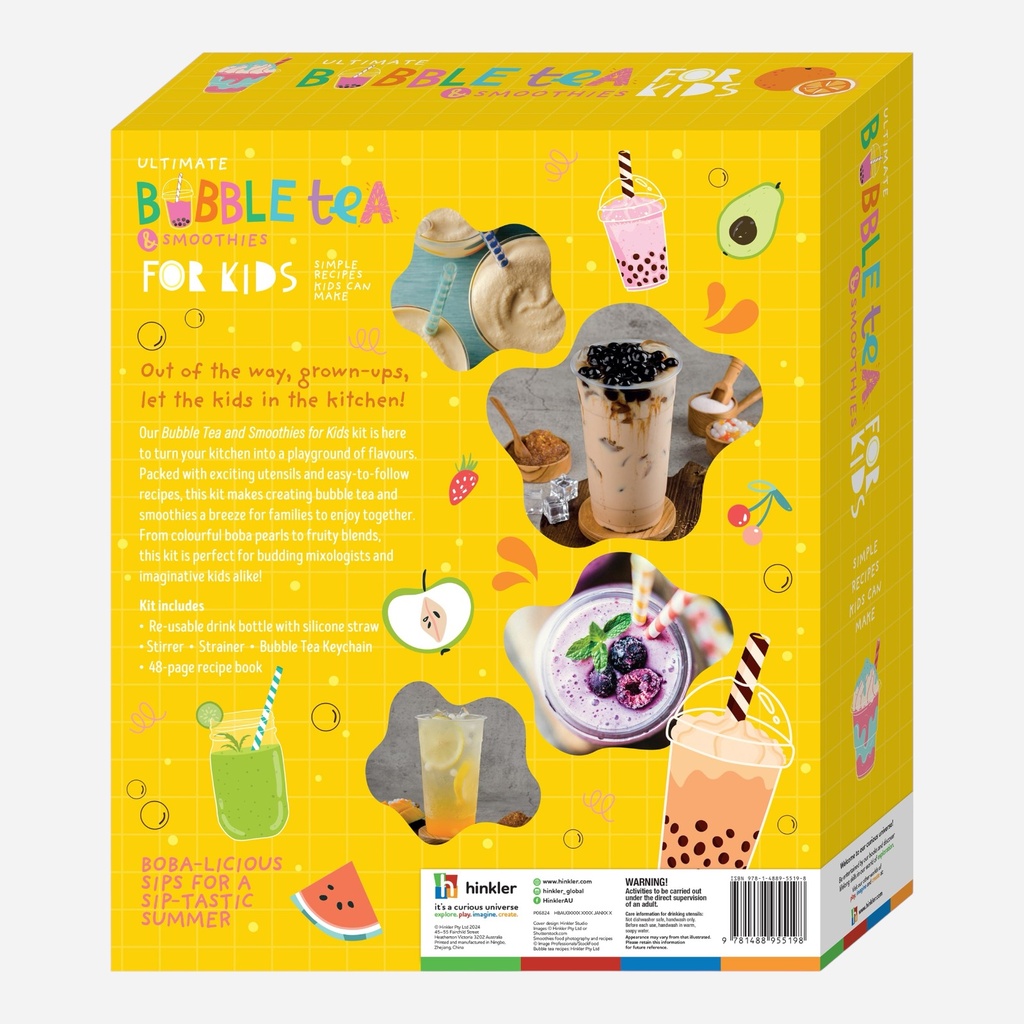 HINKLER Ultimate Bubble Tea & Smoothies For Kids