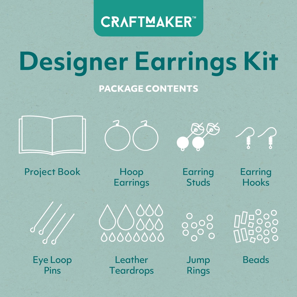 HINKLER Craft Maker Designer Earring Kit
