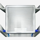 OVJ 7-Step Aluminium Ladder With Railing