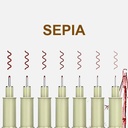 SAKURA Pigma Micron Pen 005 Sepia