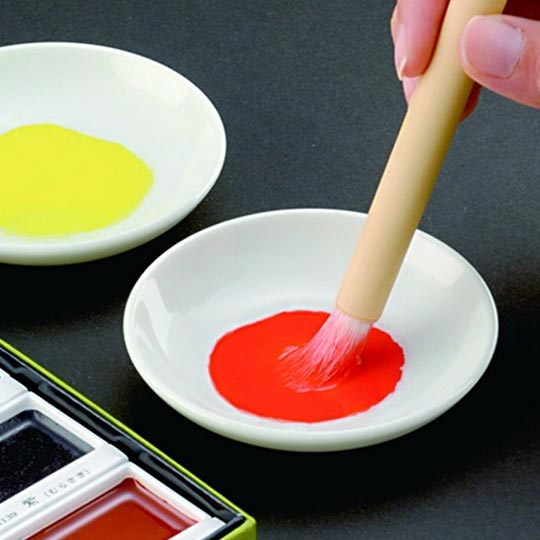 KURETAKE Gansai Tambi Japanese Watercolor Pan Set x 12