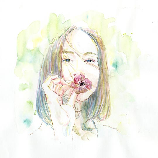 KURETAKE Gansai Tambi Japanese Watercolor Pan Set x 48