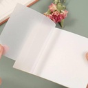 OVJ Transparent Sticky Notes 4” x 4” x 100
