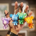 OVJ Acrylic Pouring Bear Key Chain 6.5cm