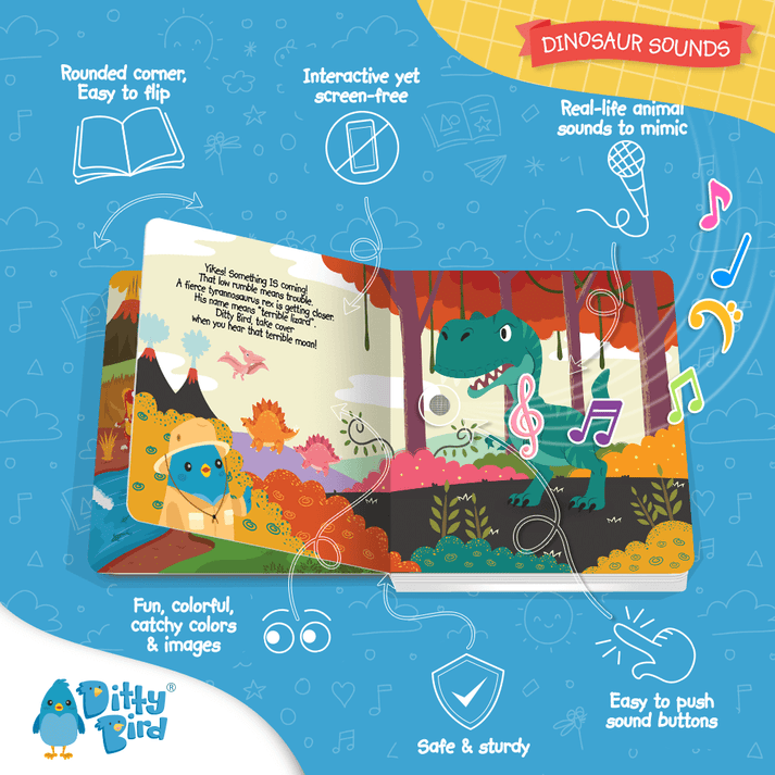 DITTY BIRD Dinosaur Sounds