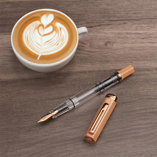 TWSBI Eco Caffe Bronze Fountain Pen Broad