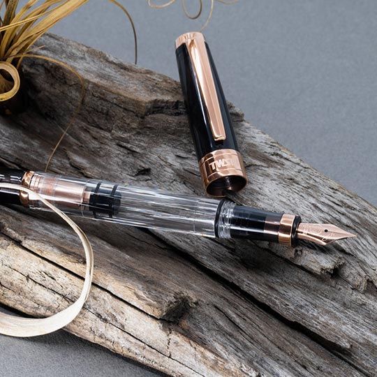 TWSBI Diamond 580 Smoke Rose Gold II Fountain Pen Medium