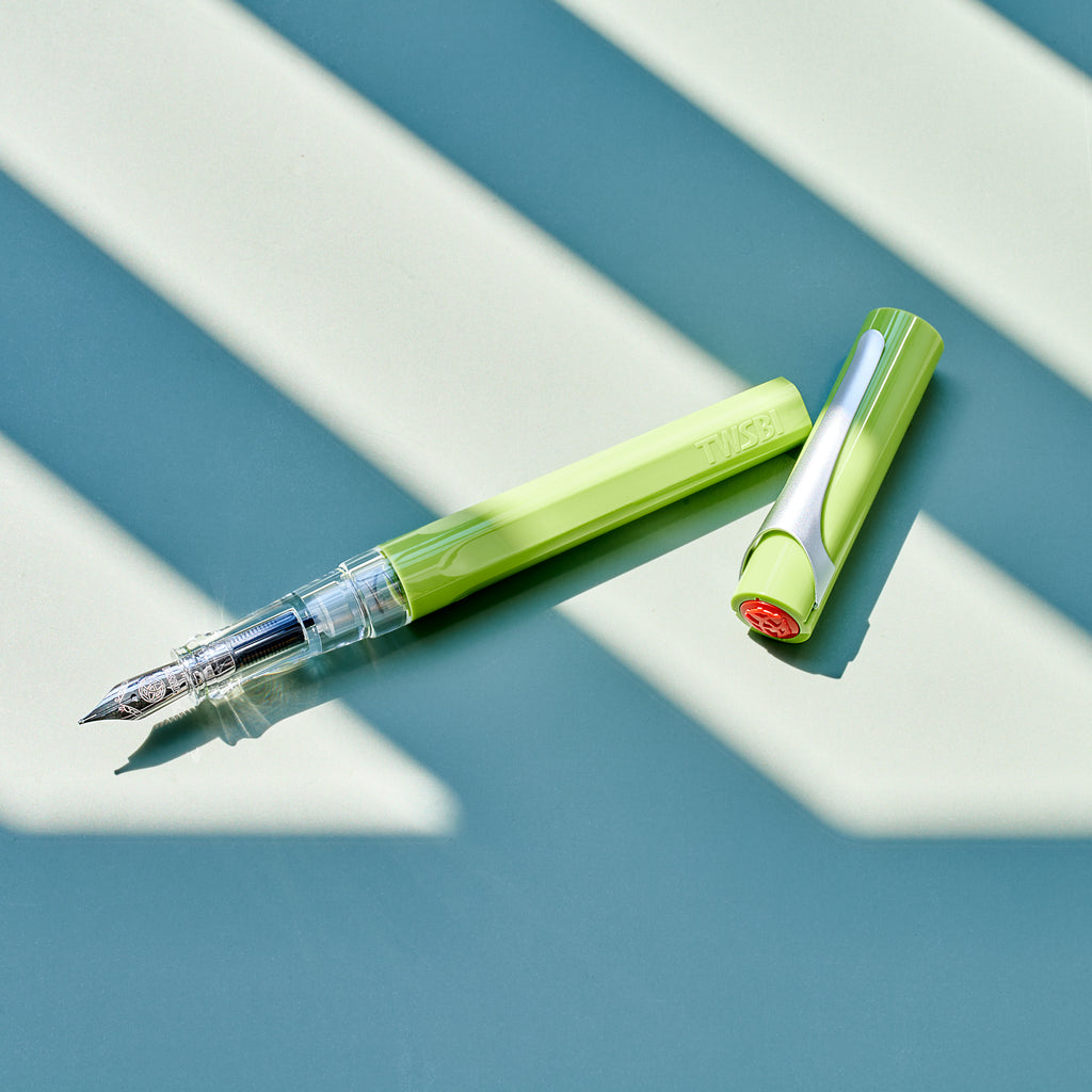 TWSBI Swipe Fountain Pen Pear Green Broad