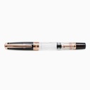 TWSBI Eco Smoke Rose Gold Trim Fountain Pen Medium