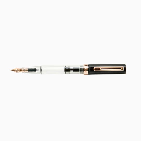 TWSBI Eco Smoke Rose Gold Trim Fountain Pen Broad