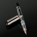 TWSBI Eco Smoke Rose Gold Trim Fountain Pen Broad