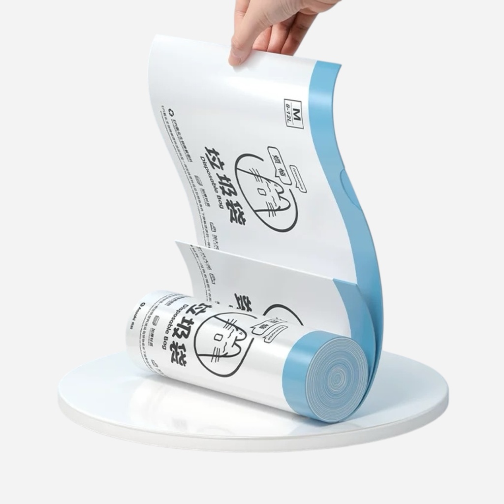 OVJ Biodegradable Plastic Garbage Bag 45cm x 55cm x 90