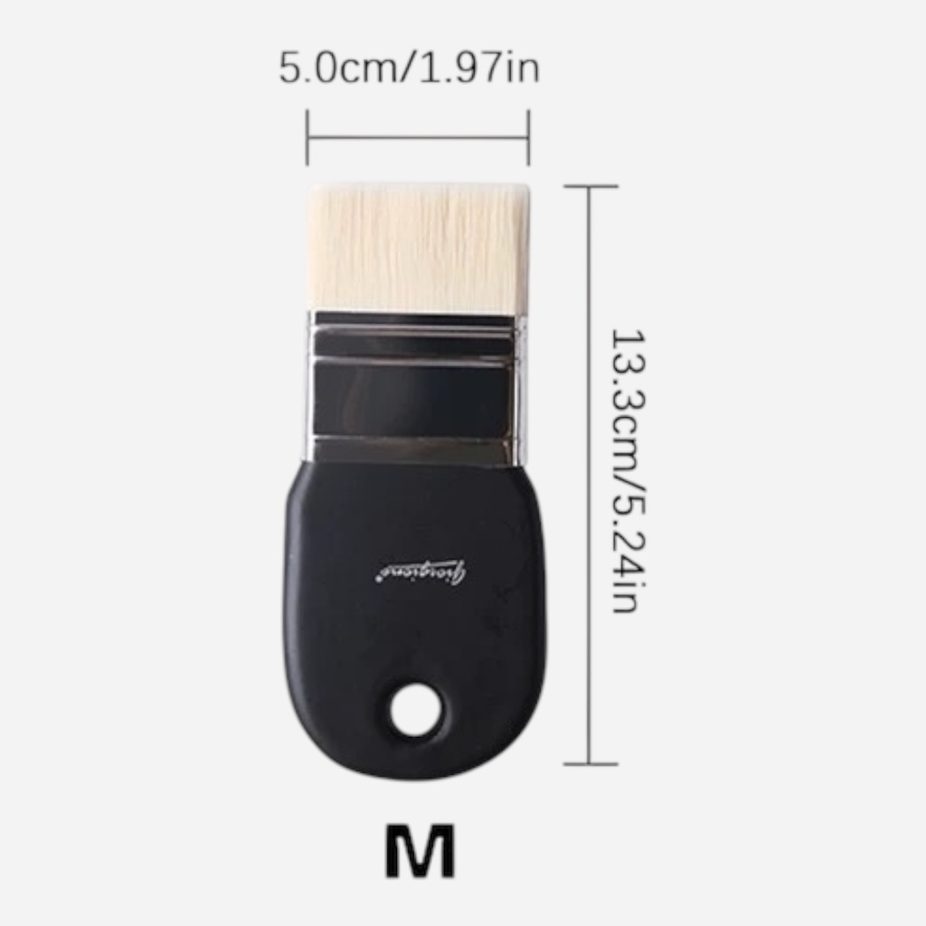 OVJ Background Gesso Flat Brush 50mm